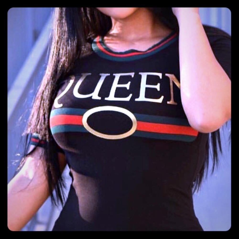 Queen T-shirt Dress